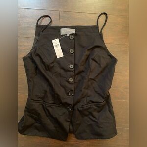 BNWT Anthropologie Button Front Top